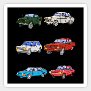 ussr cars Magnet